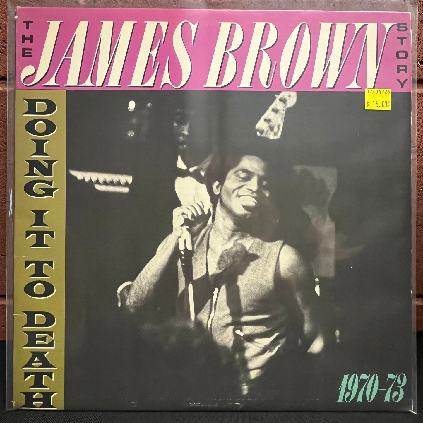 Used Vinyl: James Brown "The James Brown Story - Doing It To Death 1970-73" LP