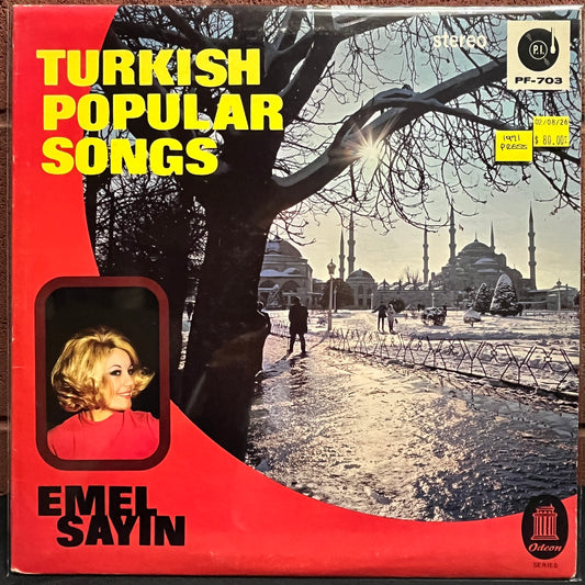 Used Vinyl: Emel Sayın ‎"Turkish Popular Music" LP (1971 Press)