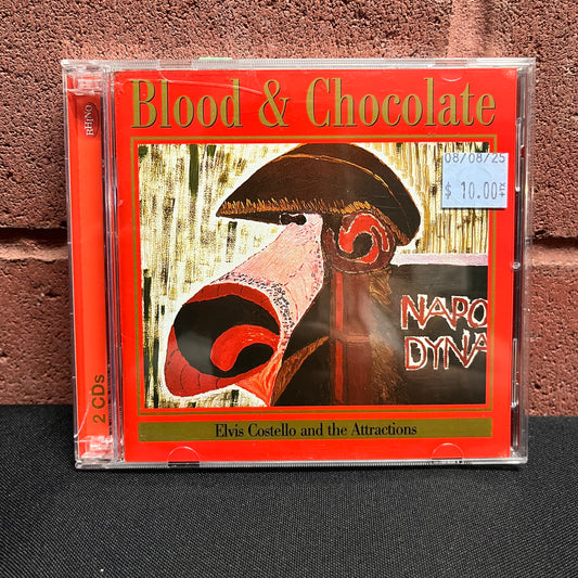 Used CD: Elvis Costello And The Attractions "Blood & Chocolate" 2xCD