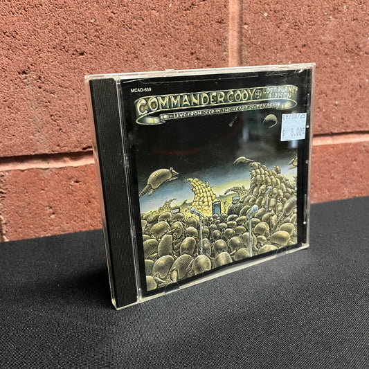 Used CD: Commander Cody And His Lost Planet Airmen ‎"Live From Deep In The Heart Of Texas" CD