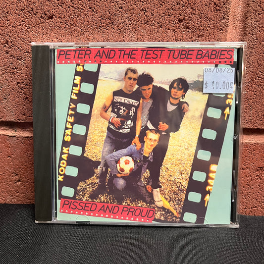 Used CD: Peter And The Test Tube Babies "Pissed And Proud" CD