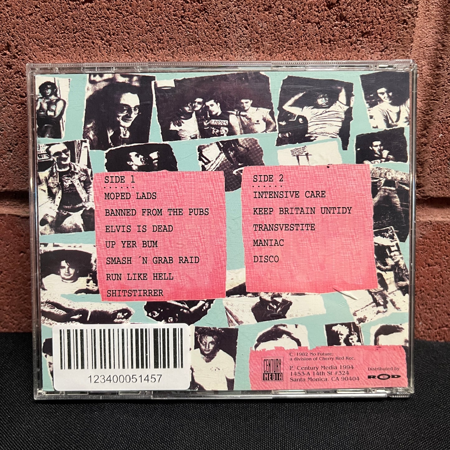 Used CD: Peter And The Test Tube Babies "Pissed And Proud" CD