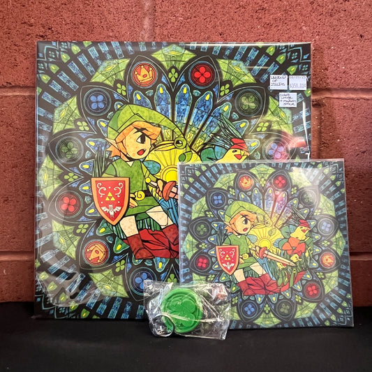 Used Vinyl: Mitsuhiko Takano "The Legend of Zelda: The Minish Cap" 2xLP + 7" and Memory Stick Set (Color Vinyl)