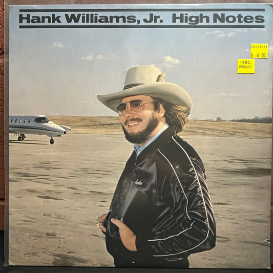 Used Vinyl: Hank Williams Jr. "High Notes" LP (1982 Press)