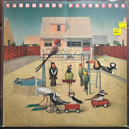 Used Vinyl: The Yardbirds "Favorites" LP (1977 Press)