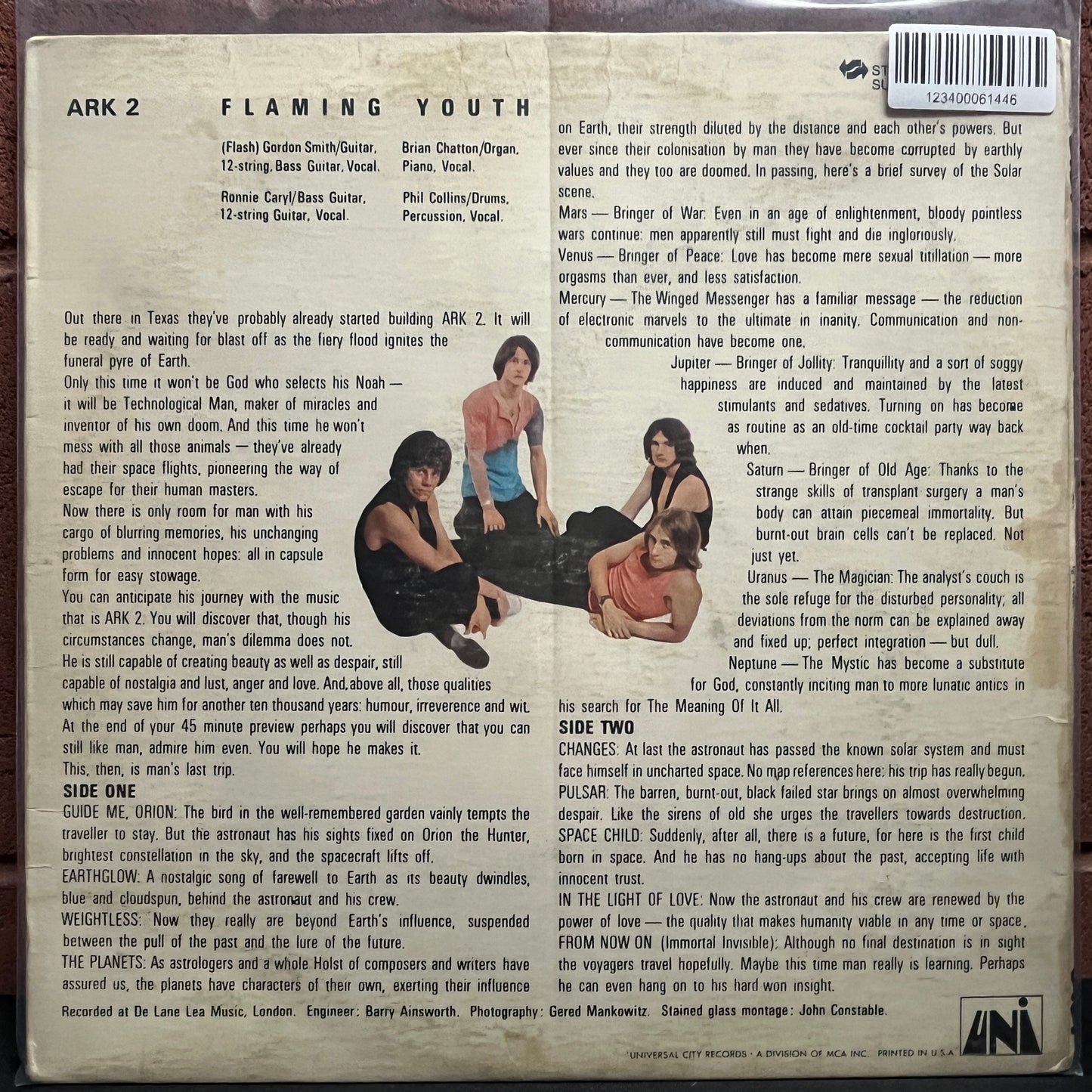 Used Vinyl: Flaming Youth ‎"Ark 2" LP (1969 Press)