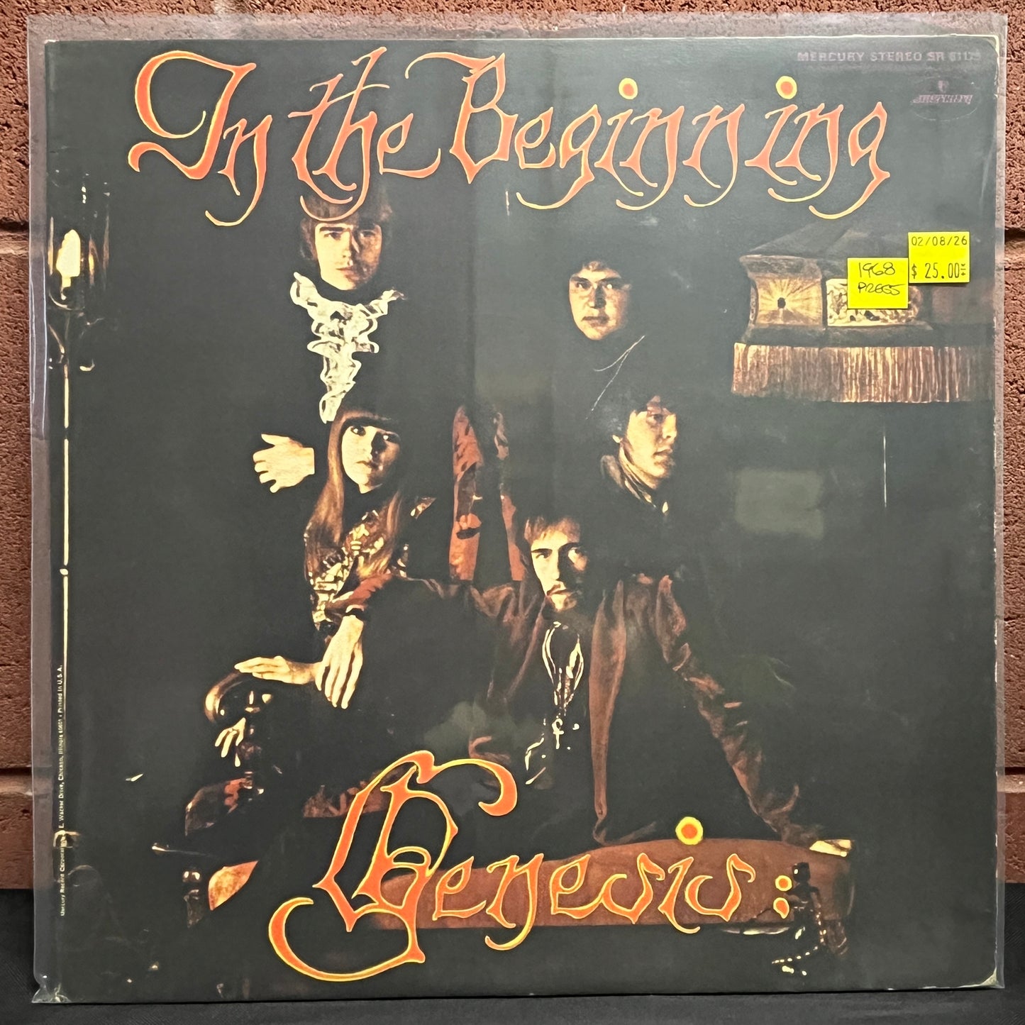 Used Vinyl: Genesis "In The Beginning" LP (1968 Press)