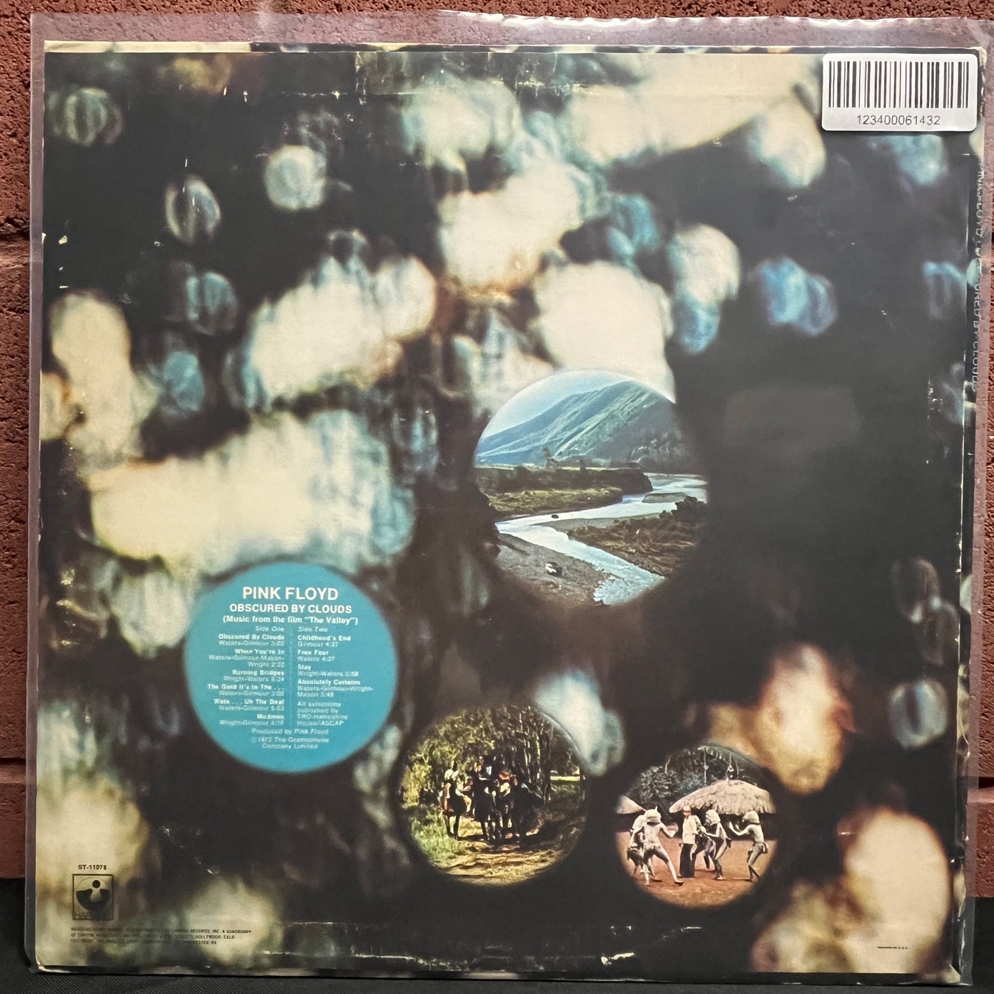 Used Vinyl: Pink Floyd "Obscurred By Clouds" LP (1972 Press)