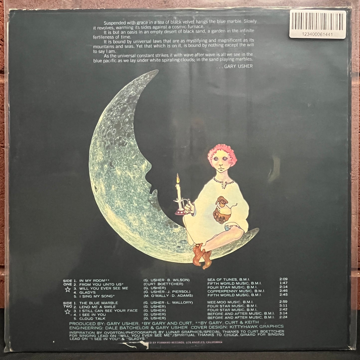 Used Vinyl: Sagittarius "The Blue Marble" LP (1969 Press)