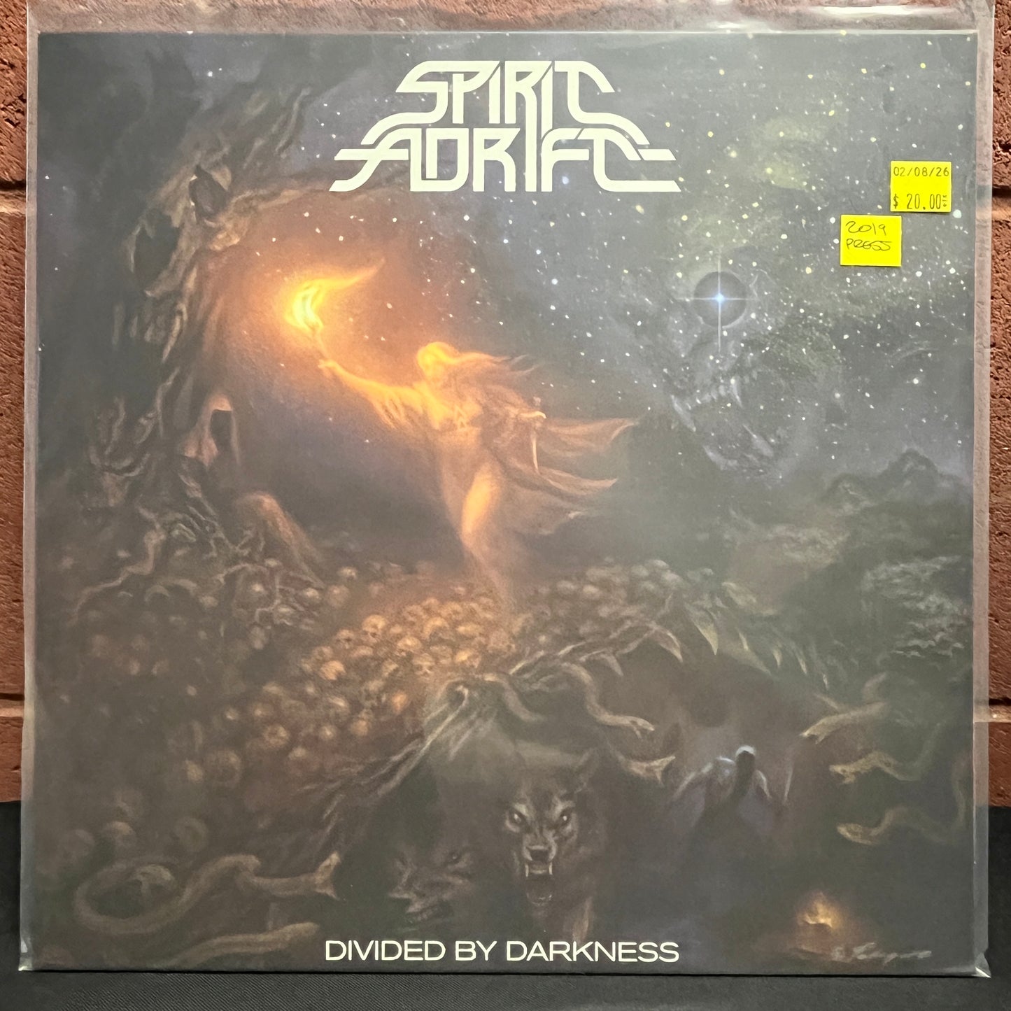 Used Vinyl: Spirit Adrift ‎"Divided By Darkness" LP (2019 Press)
