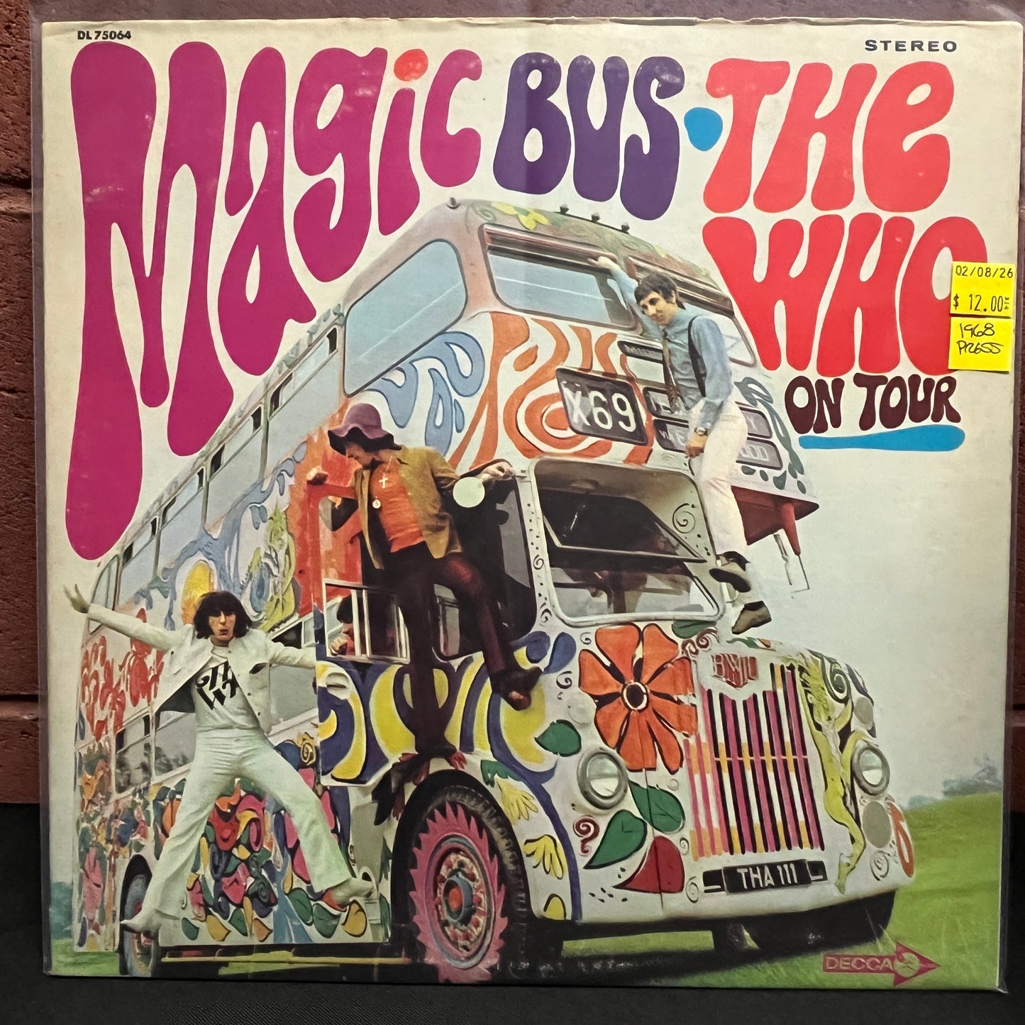 Used Vinyl: The Who "Magic Bus" LP (1968 Press)