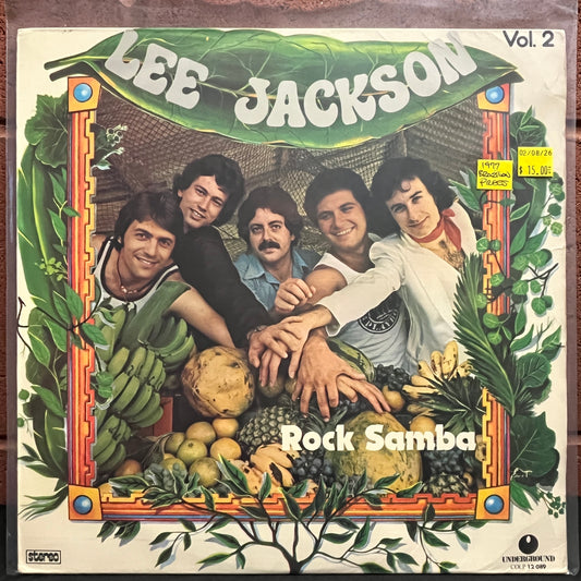 Used Vinyl: Lee Jackson "Rock Samba Vol. 2" LP (1977 Brazilian Press)