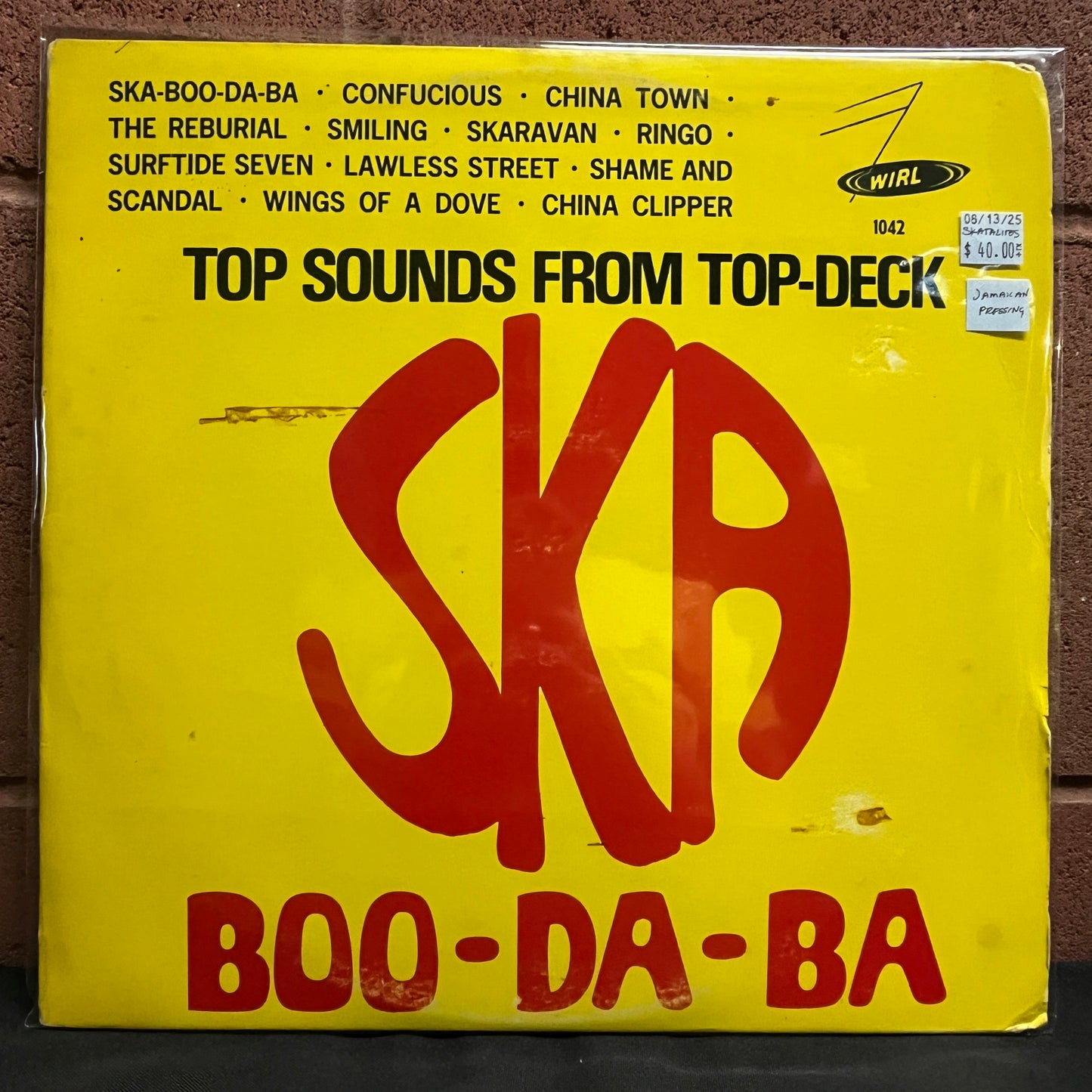 Used Vinyl: Skatalites "Ska-Boo-Da-Ba" LP (Jamaican pressing)