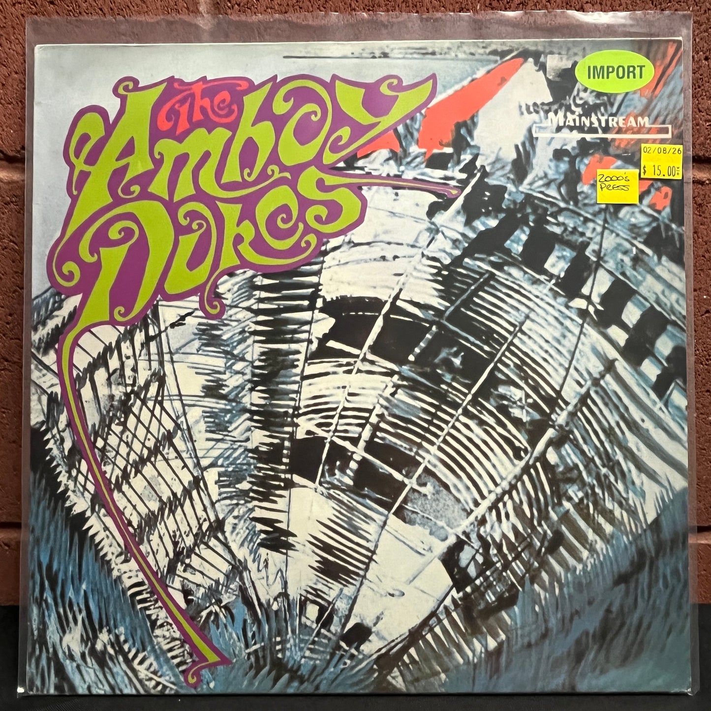 Used Vinyl: The Amboy Dukes "S/T" LP (00's Press)