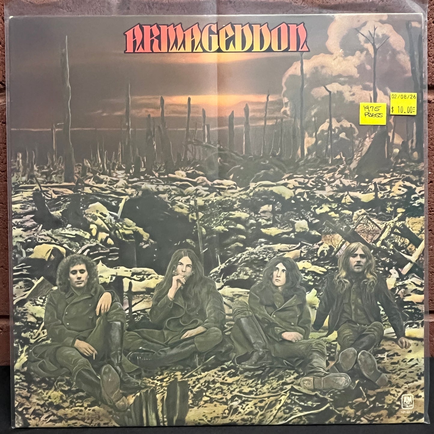 Used Vinyl: Armageddon "S/T" LP (1975 Press)