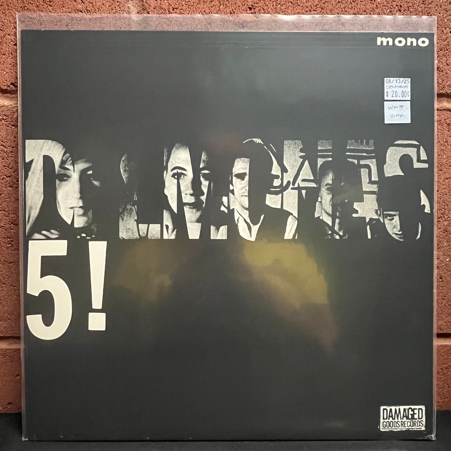 Used Vinyl: Delmonas "The Del Monas 5" LP (2014 pressing, White vinyl)