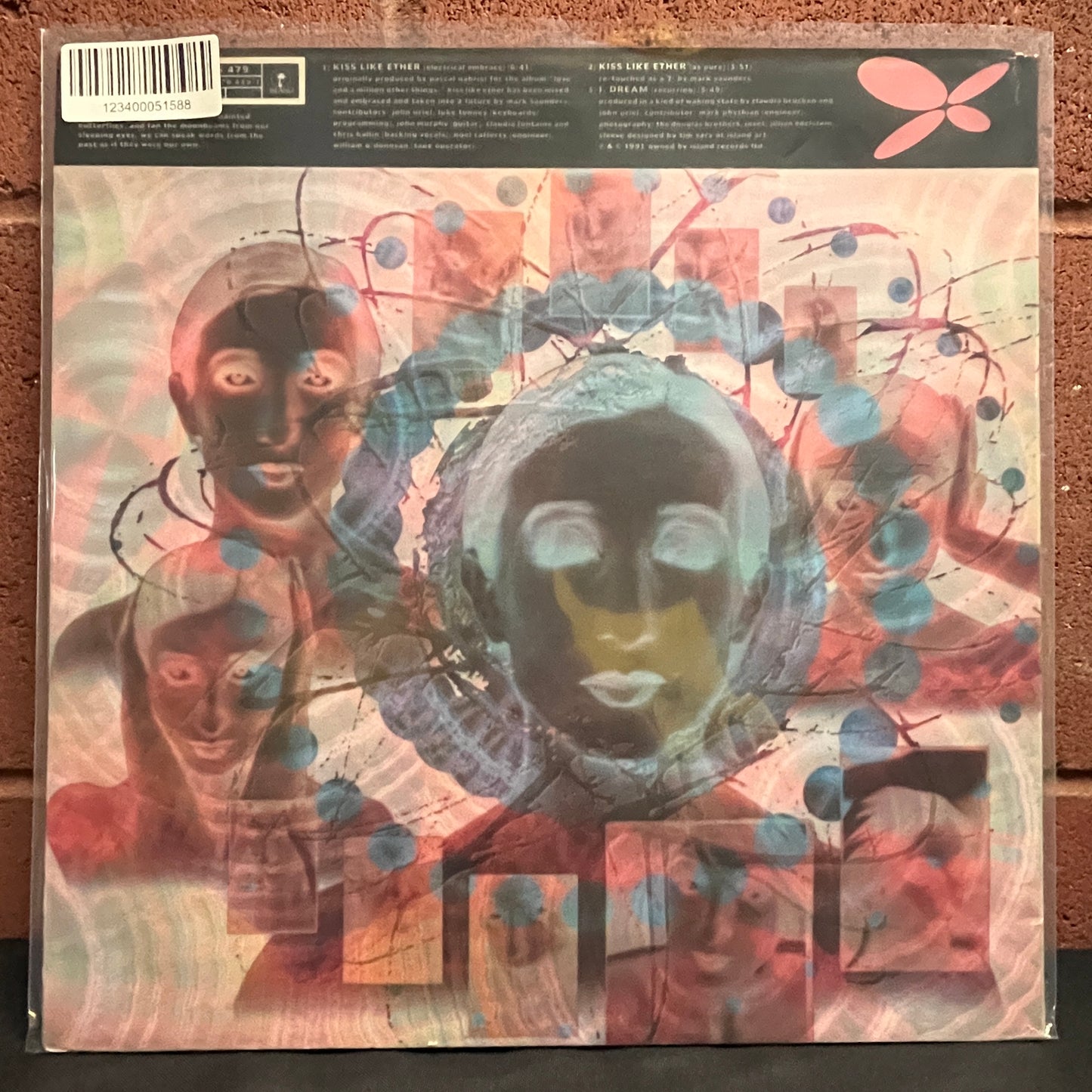 Used Vinyl: Claudia Brucken "Kiss Like Ether [Electrical Embrace]" 12"