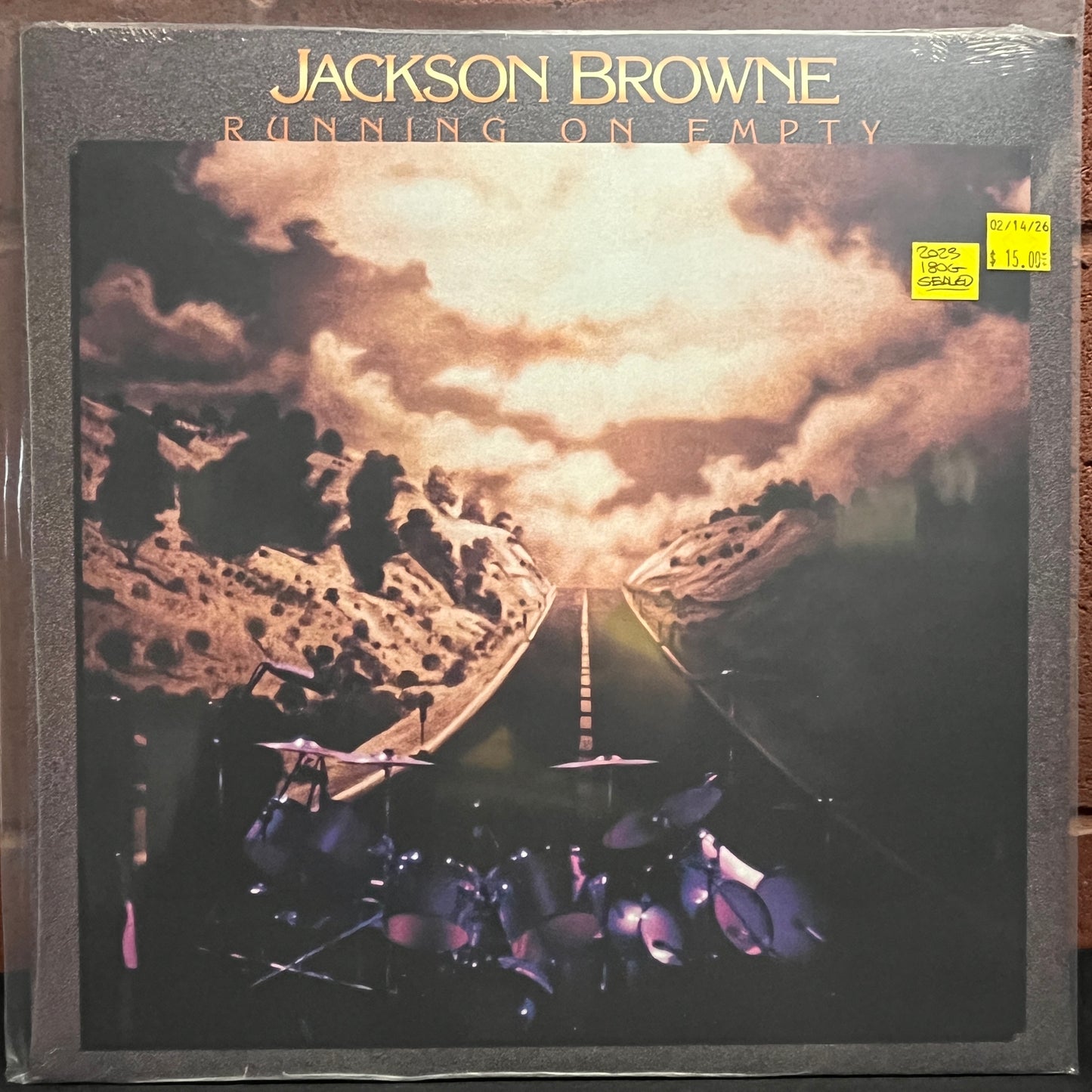 Used Vinyl: Jackson Browne "Running On Empty" LP (2023 Press - Sealed)