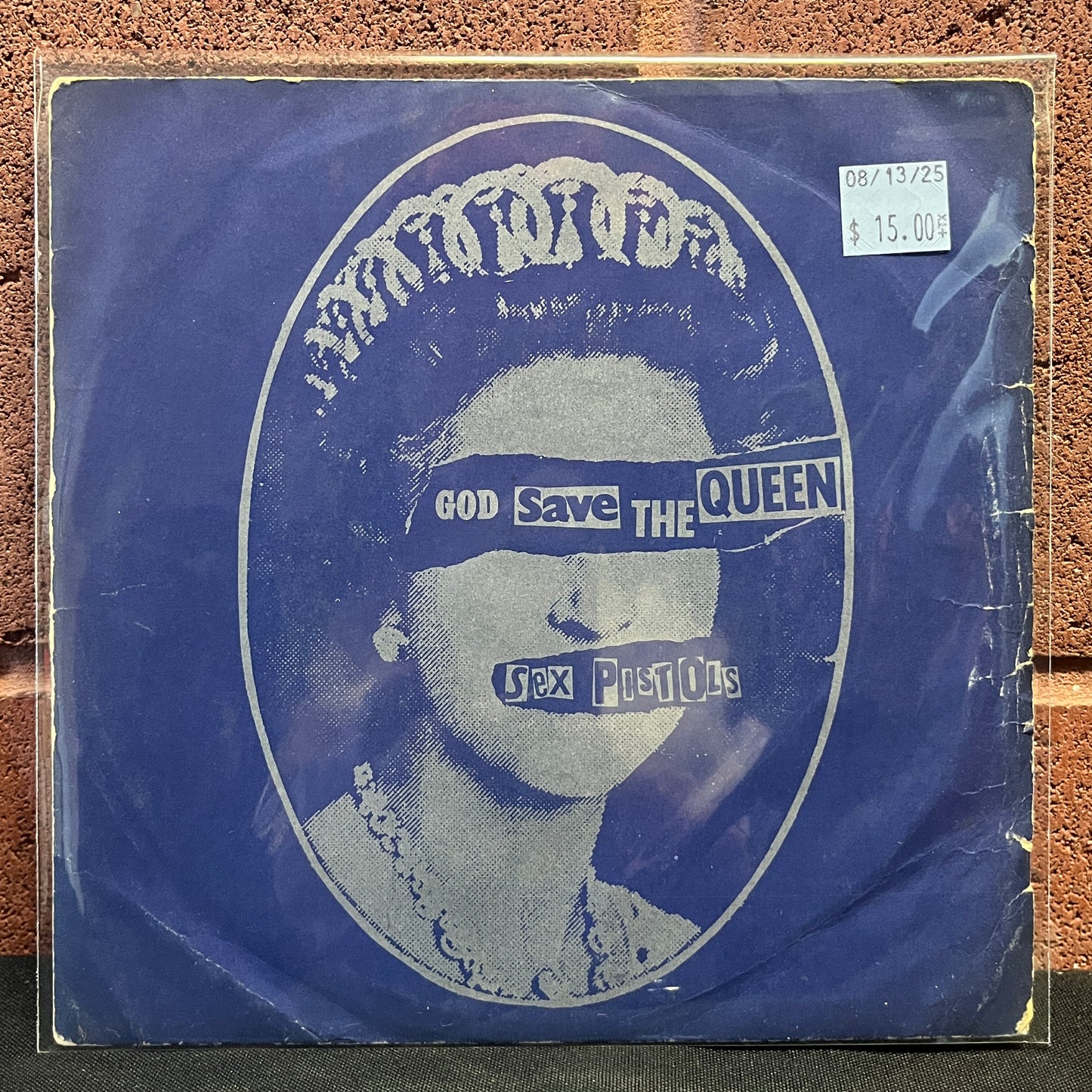 Used Vinyl: Sex Pistols "God Save The Queen" 7" (1977 UK pressing, silver label ink)