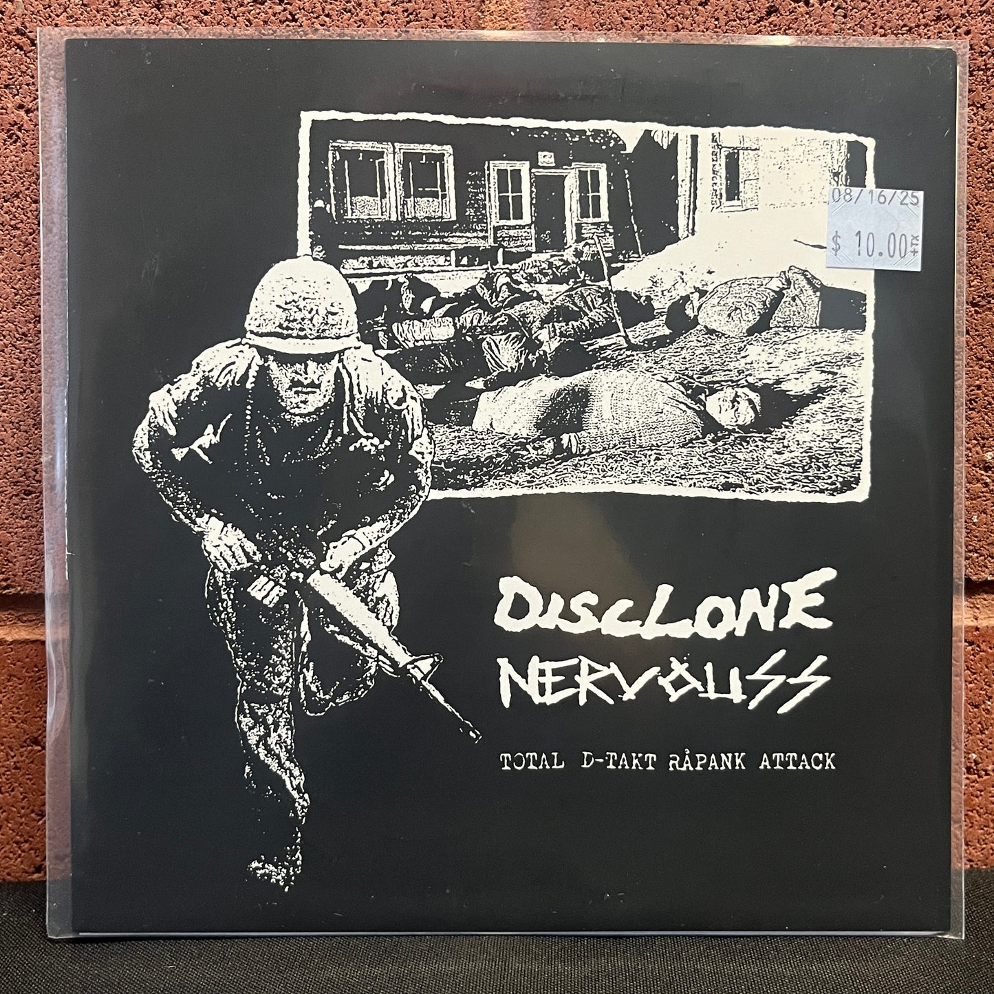 Used Vinyl: Nervous SS / Disclone "Total D-Takt Rapunk Attack" 7"