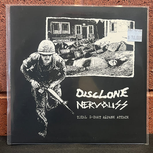 Used Vinyl: Nervous SS / Disclone "Total D-Takt Rapunk Attack" 7"