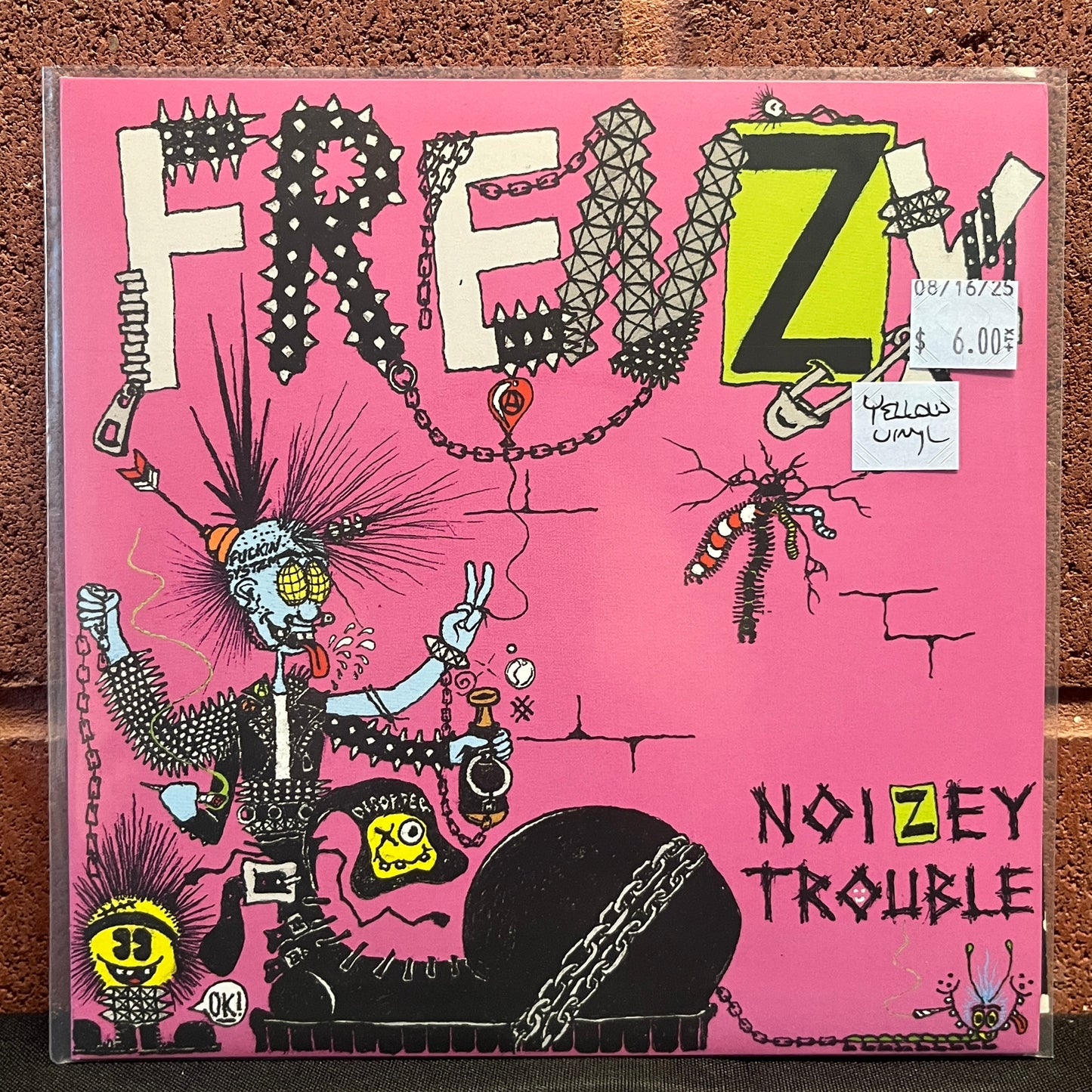 Used Vinyl: Frenzy "Noizey Trouble" 7" (Yellow Vinyl)