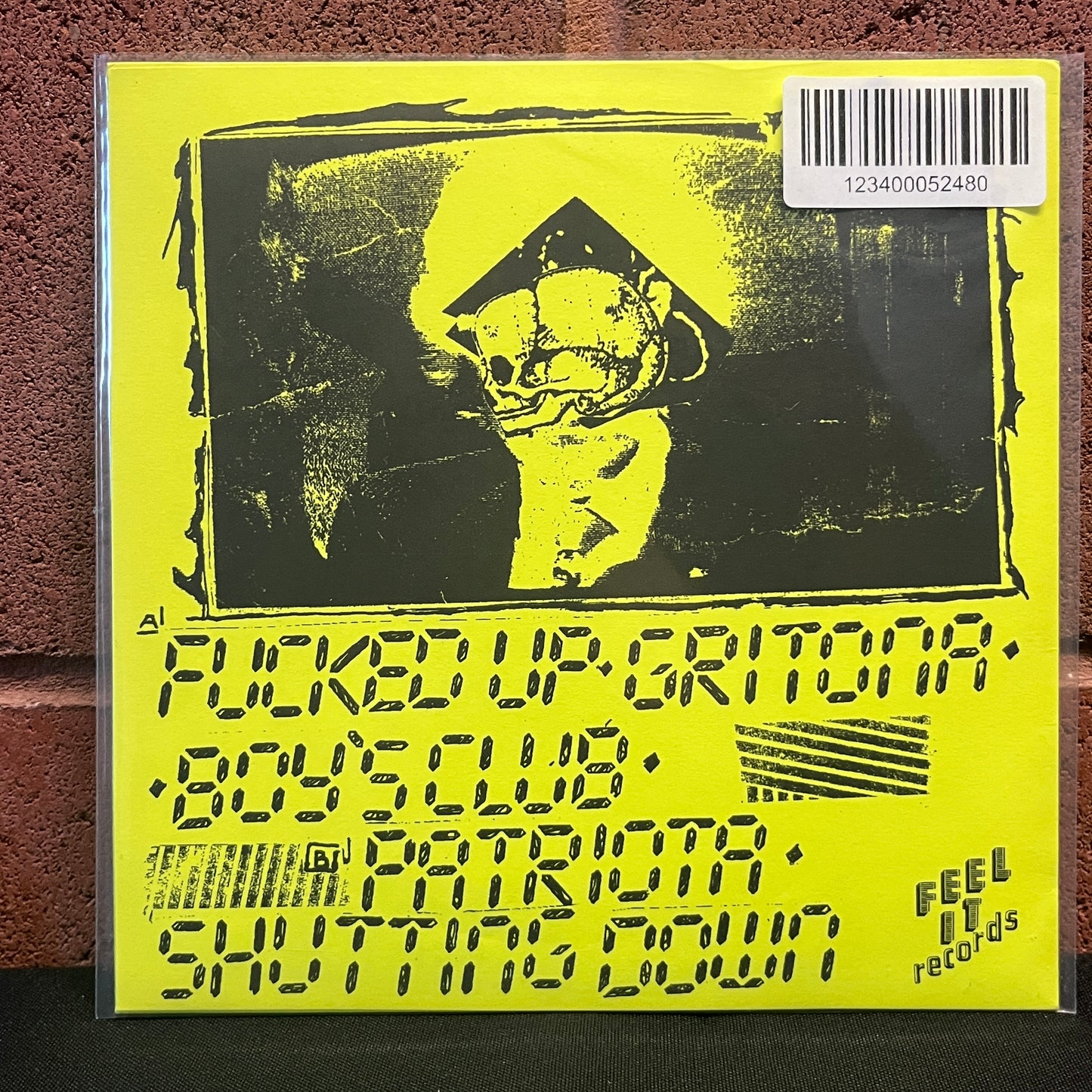 Used Vinyl: Haircut "Shutting Down" 7" (Yellow Vinyl)