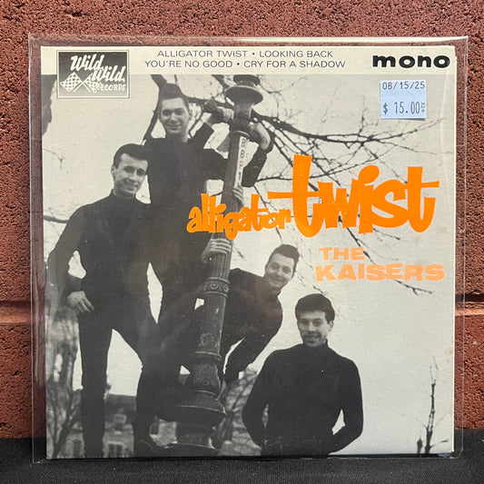 Used Vinyl: Kaisers "Alligator Twist" 7" (Repress, mono)