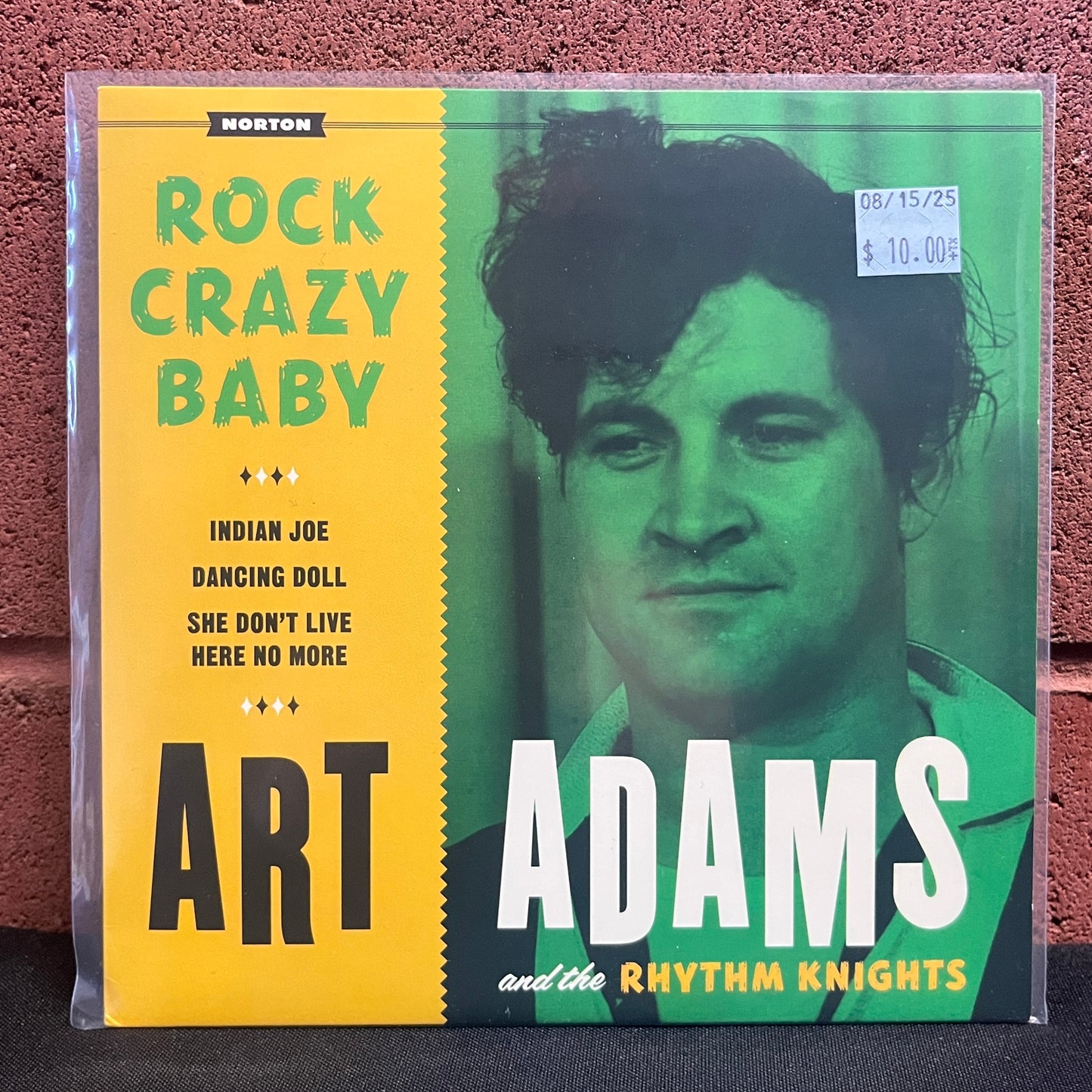 Used Vinyl: Art Adams and the Rhythm Knights "Rock Crazy Baby" 7"