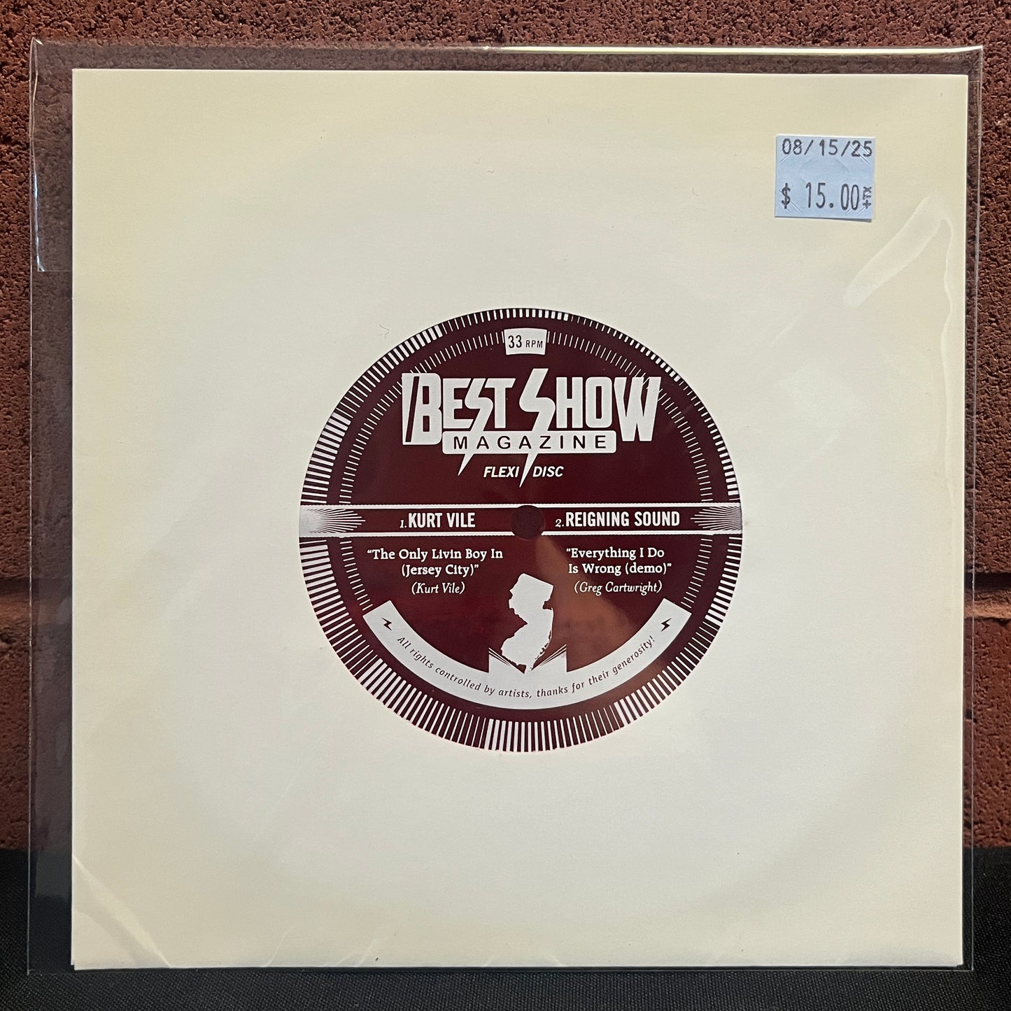 Used Vinyl: Kurt Vile / Reigning Sound "Best Show Magazine Flexi Disc" 7" Flexi (Red)