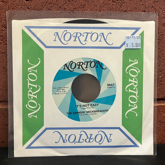 Used Vinyl: Swingin' Neckbreakers / Shanks "It's Not Easy / Doncha Bother Me" 7"