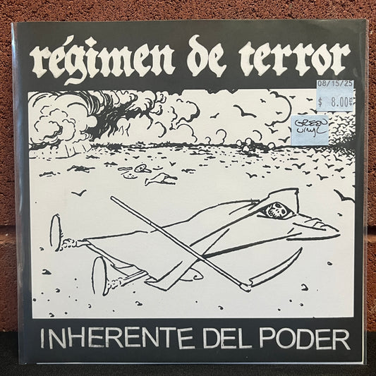 Used Vinyl: Regimen De Terror "Inherente Del Poder" 7" (Green Vinyl)