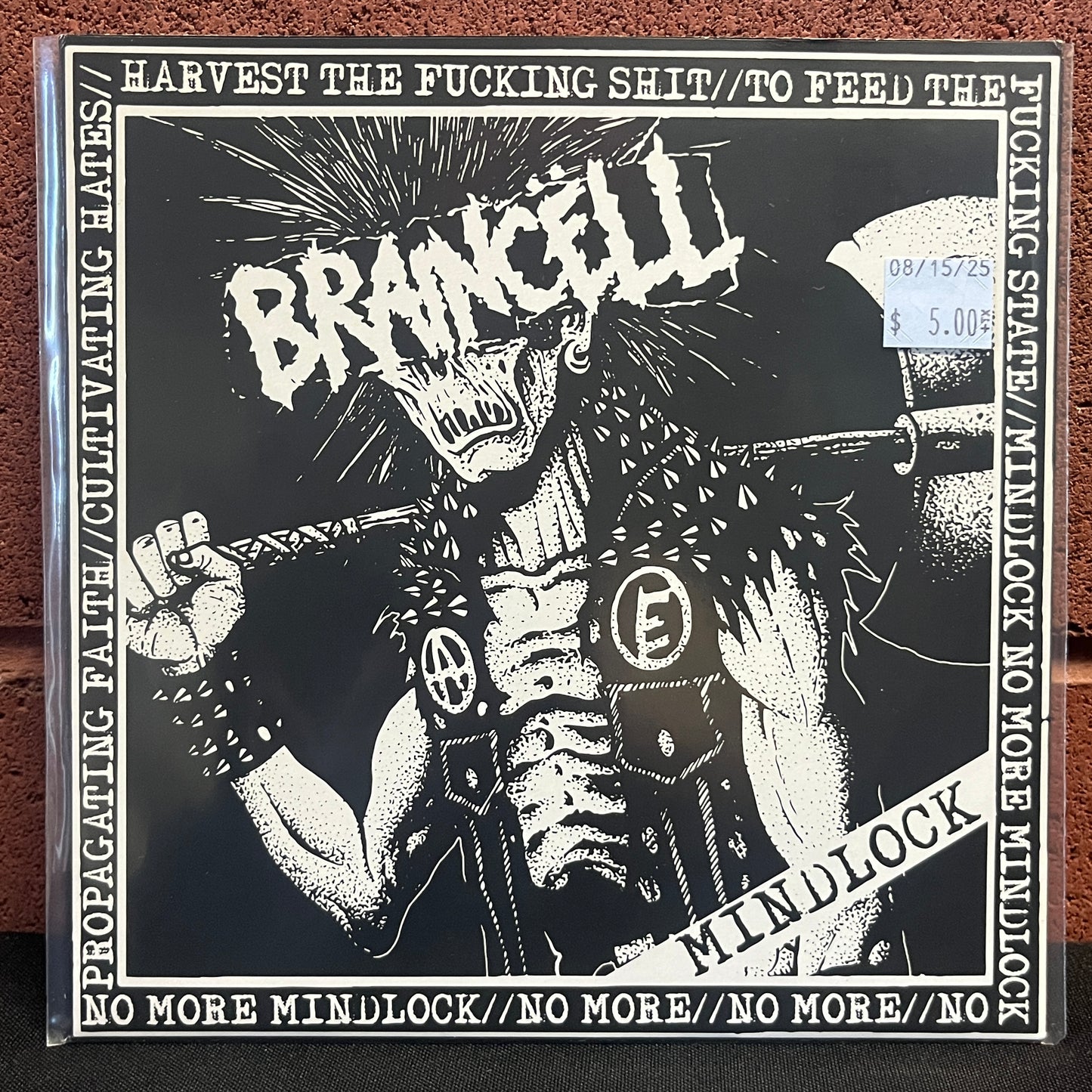 Used Vinyl: Braincell "Mindlock" 7"