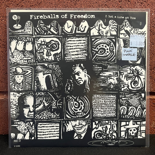 Used Vinyl: Fireballs Of Freedom / Lopez "Split" 7" (Pink Marble Vinyl)