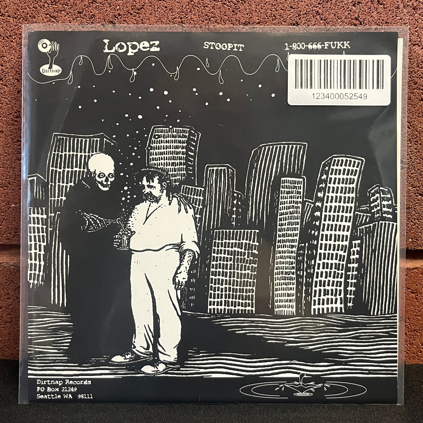 Used Vinyl: Fireballs Of Freedom / Lopez "Split" 7" (Pink Marble Vinyl)