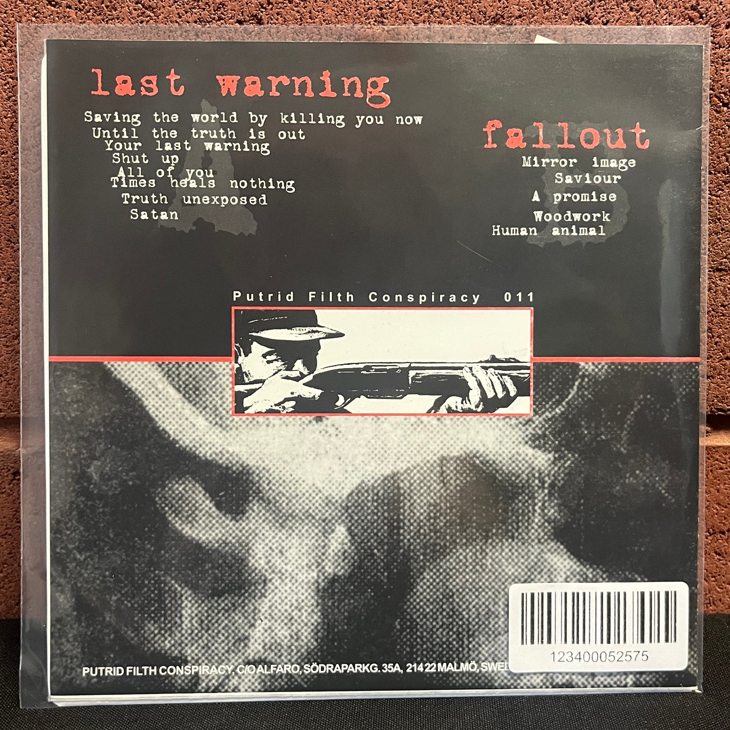 Used Vinyl: Last Warning / Fallout "Split" 7" (Green Vinyl)