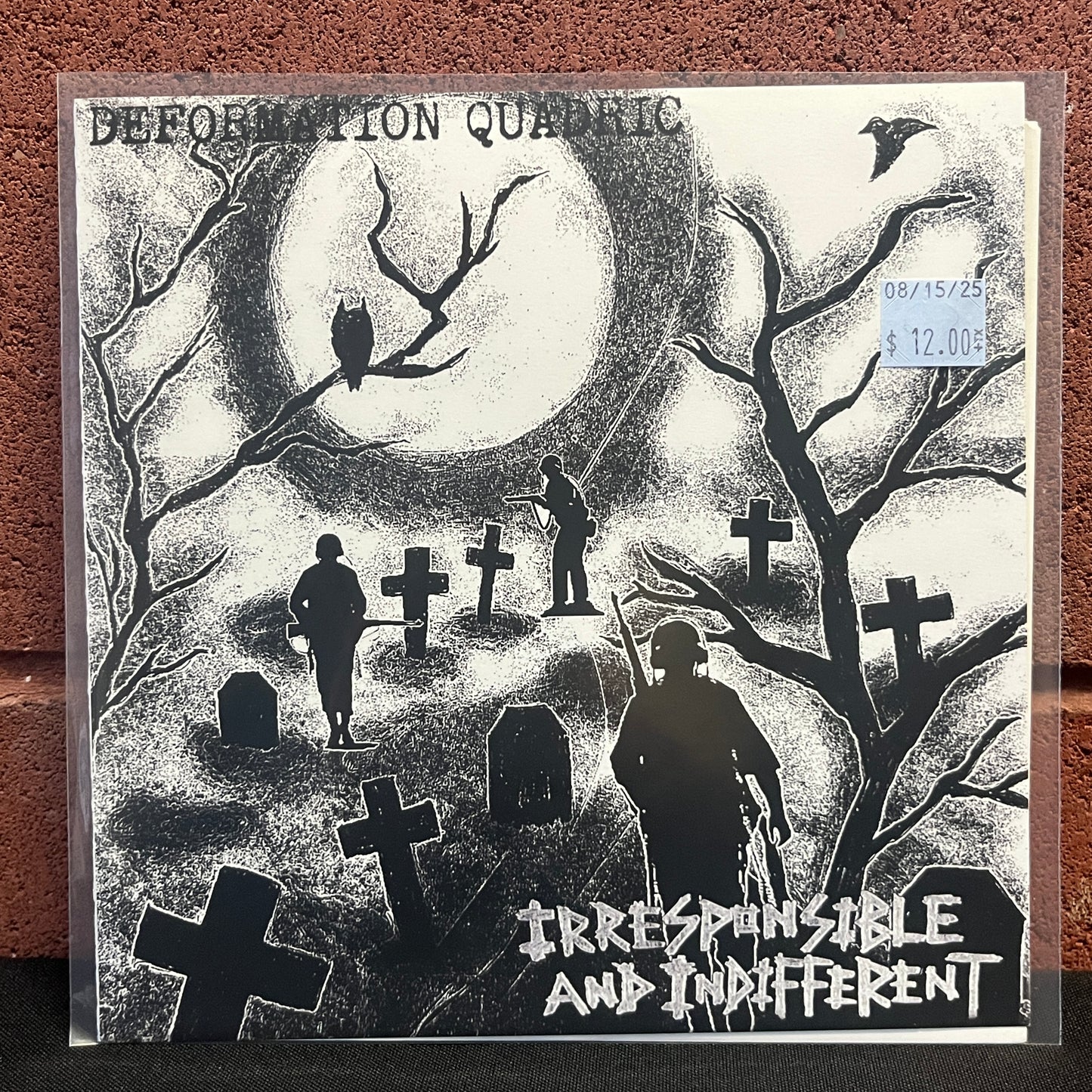 Used Vinyl: Deformation Quadric "Irresponsible And Indifferent" 7"