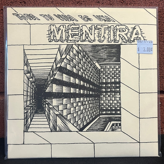 Used Vinyl: Mentira "Toda Tu Vida Es Una Mentira" 7"