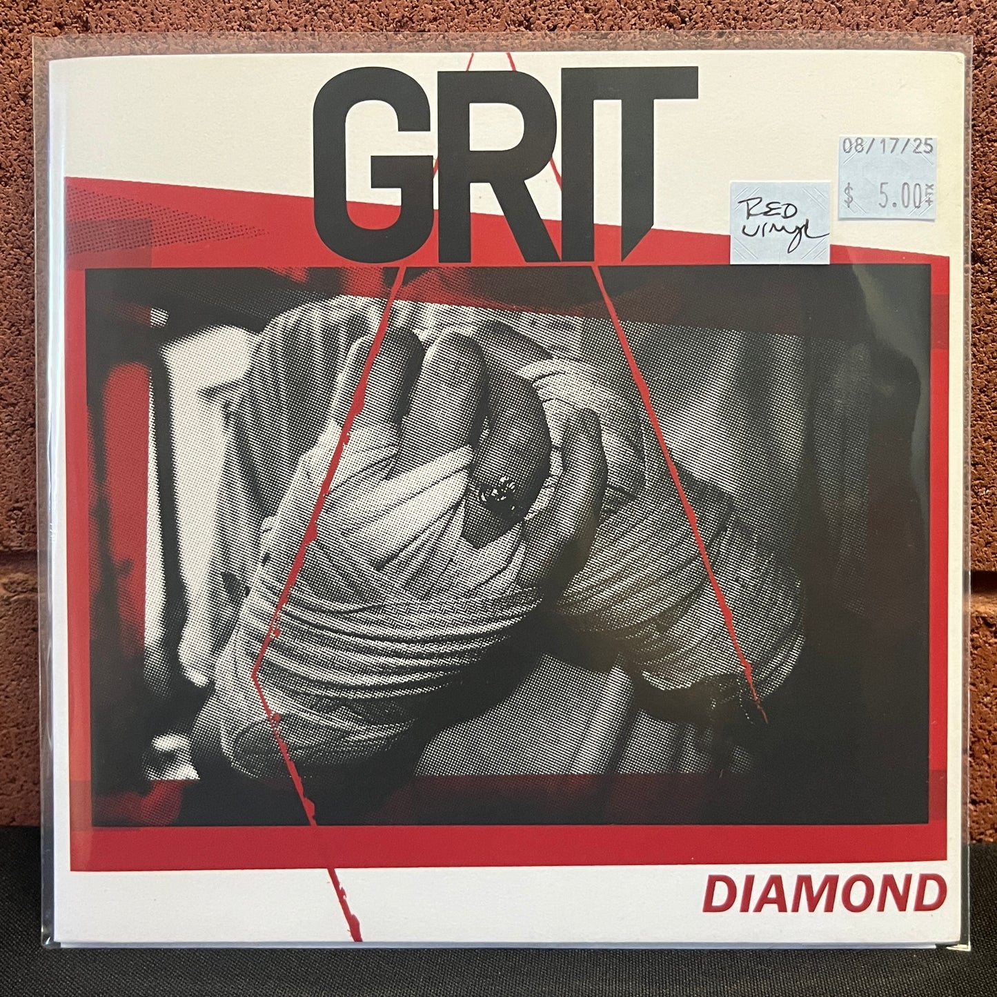 Used Vinyl: Grit "Diamond" 7" (Red Vinyl)