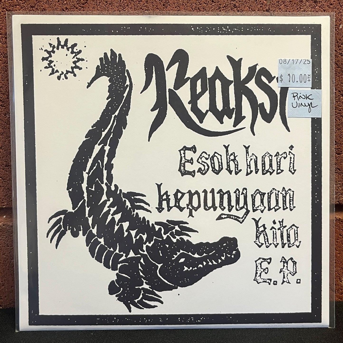 Used Vinyl: Reaksi "Esok Hari Kepunyaan Kita" 7" (Pink Vinyl)