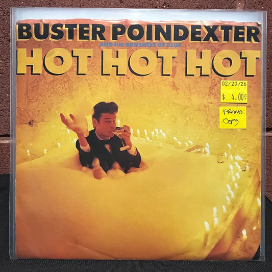 Used Vinyl: Buster Poindexter And His Banshees of Blue "Hot Hot Hot" 7" (Promo)
