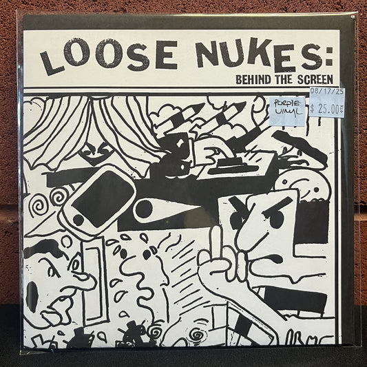 Used Vinyl: Loose Nukes "Behind The Screen" 7" (Purple Vinyl)