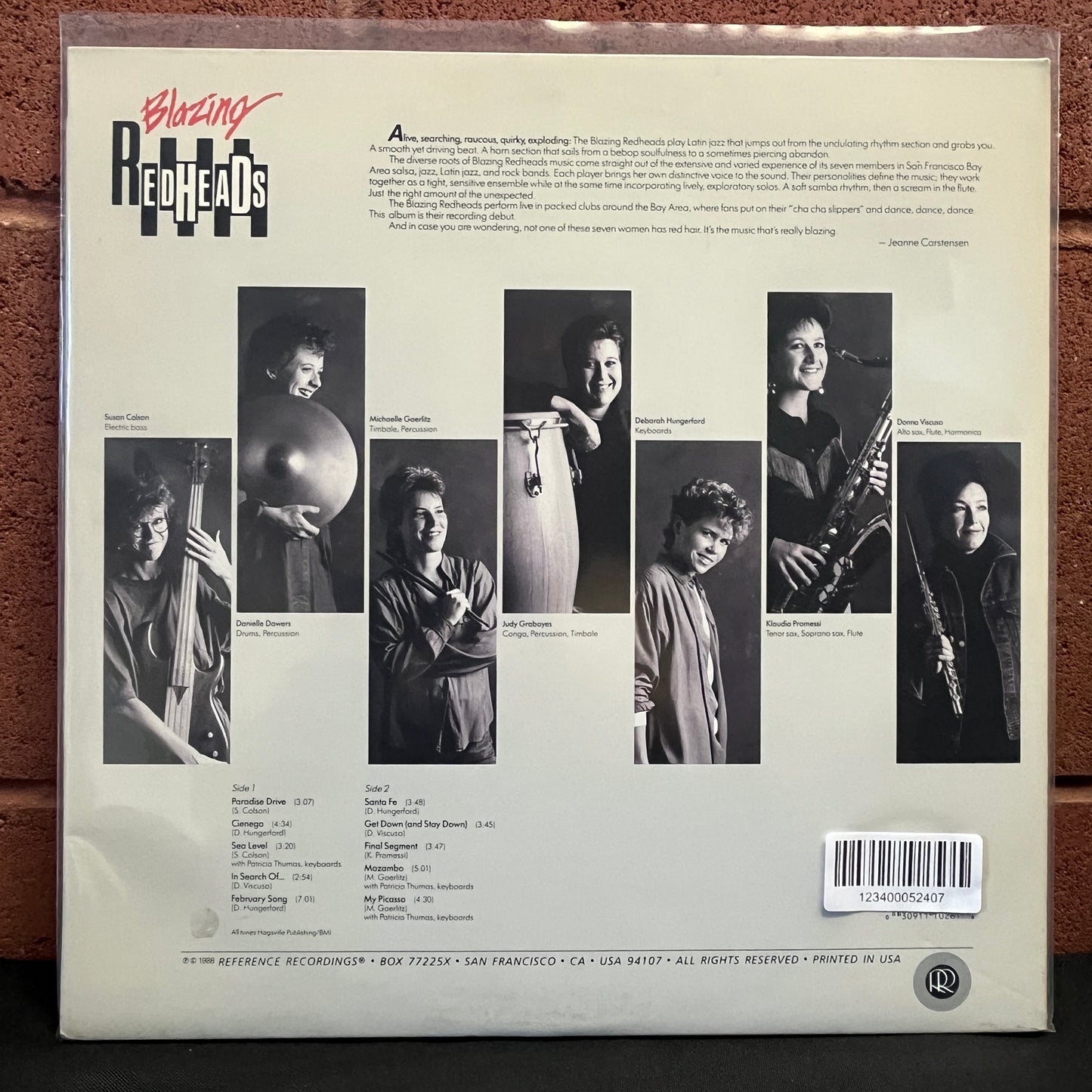 Used Vinyl: Blazing Redheads "S/T" LP