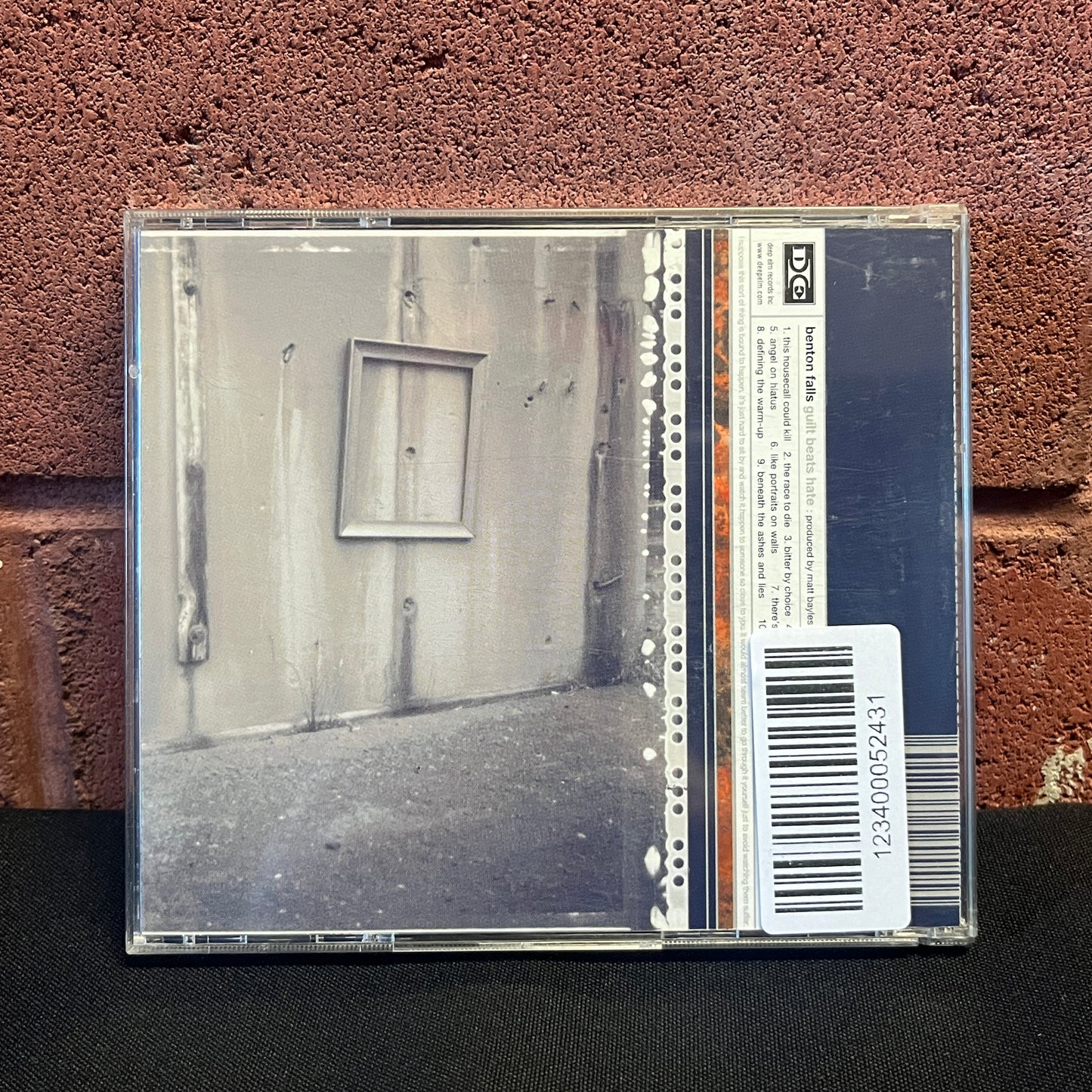 Used CD: Benton Falls "Guilt Beats Hate" CD