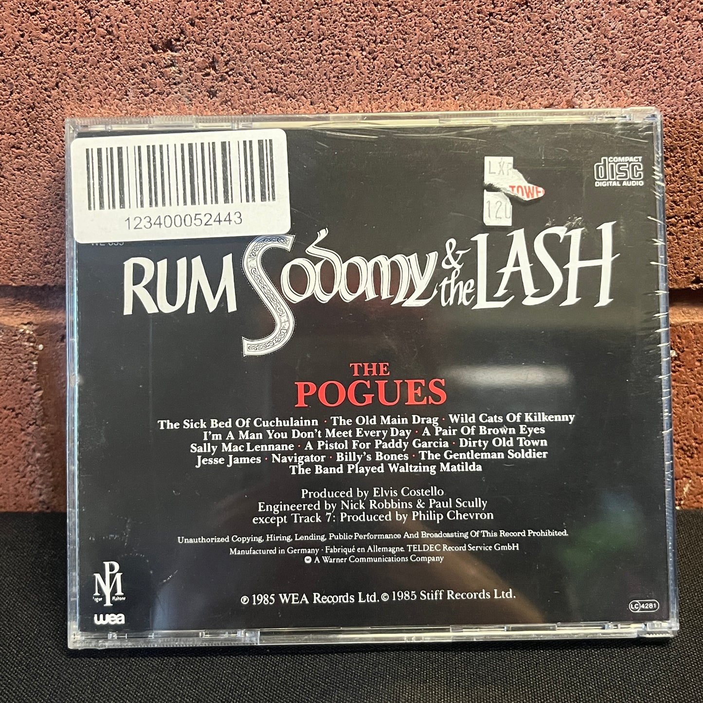 Used CD: The Pogues "Rum Sodomy & Lash" CD