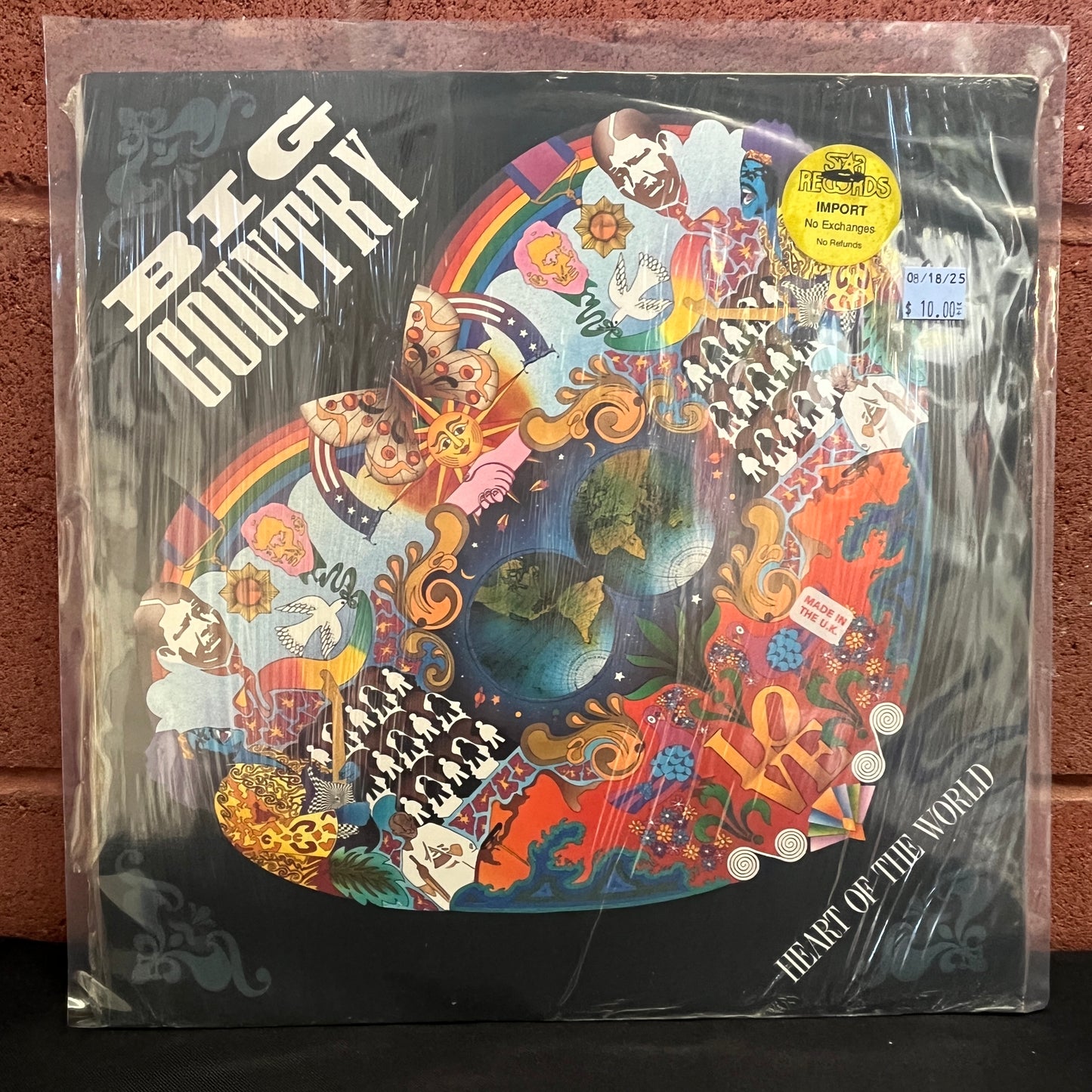Used Vinyl: Big Country "Heart Of The World" 12"