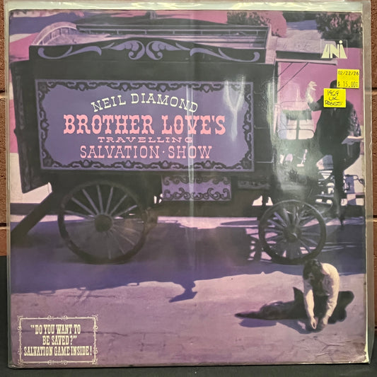 Used Vinyl: Neil Diamond ‎"Brother Love's Travelling Salvation Show" LP (1969 UK Press)