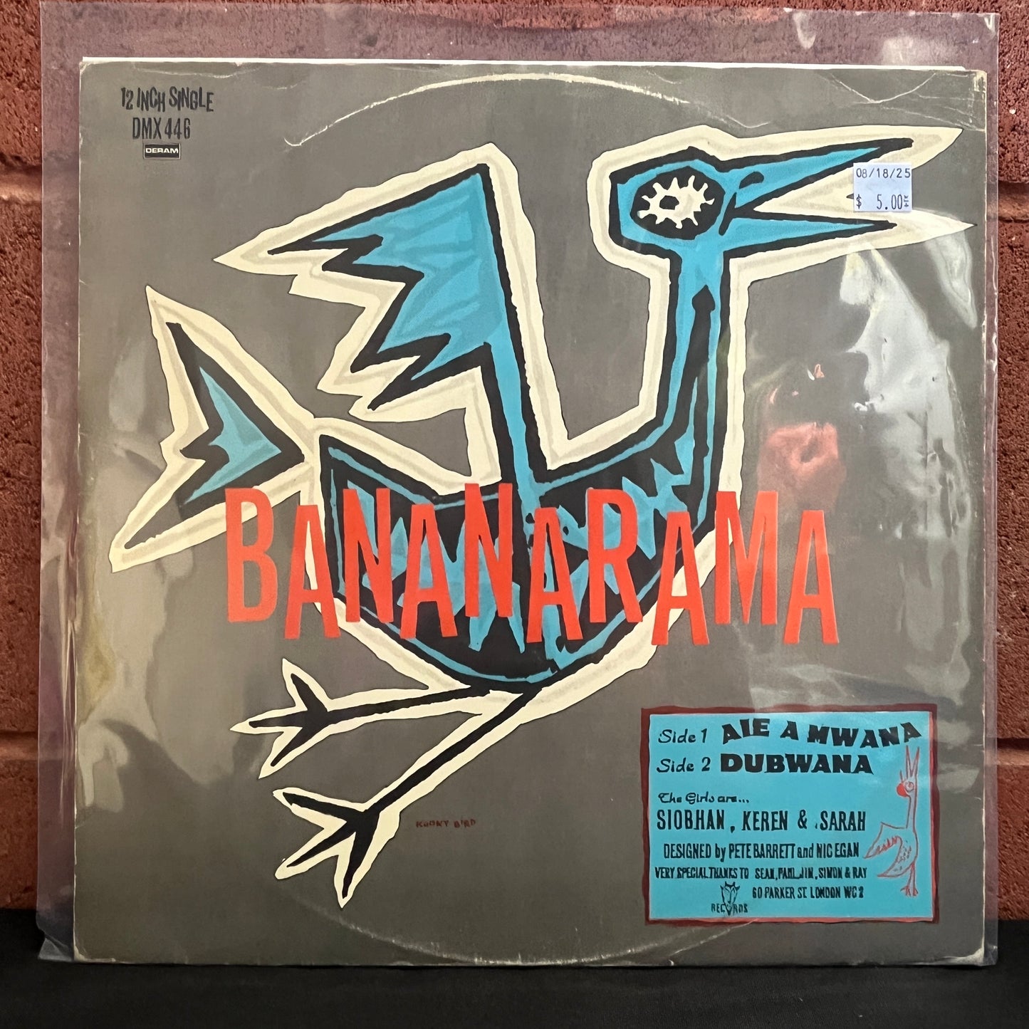 Used Vinyl: Bananarama "Aie A Mwana" 12"