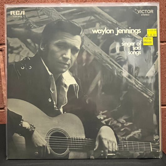 Used Vinyl: Waylon Jennings ‎"Singer Of Sad Songs" LP (1970 Press)