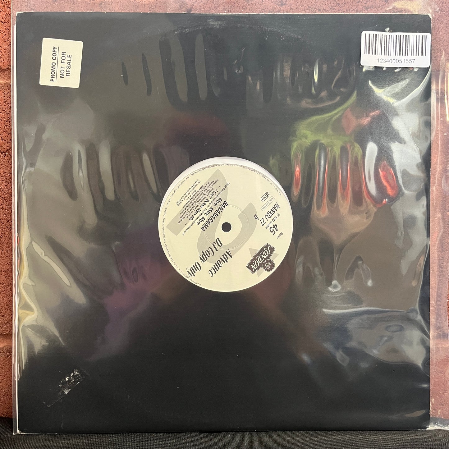 Used Vinyl: Bananarama "More, More, More" 12" (EU Promo Press)